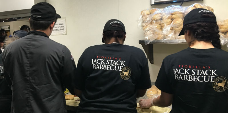 Jack Stack Serving