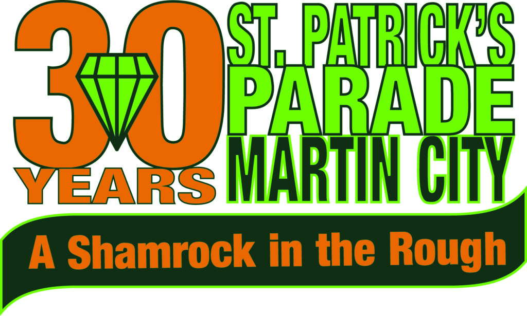 Martin City 30th St. Patrick's Parade logo
