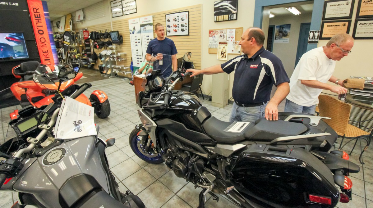 Reno’s Powersports KC draws powersports enthusiasts from all over the region.