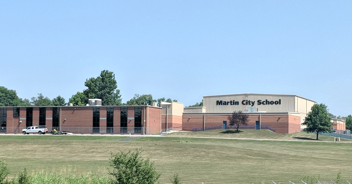 Martin City School grounds