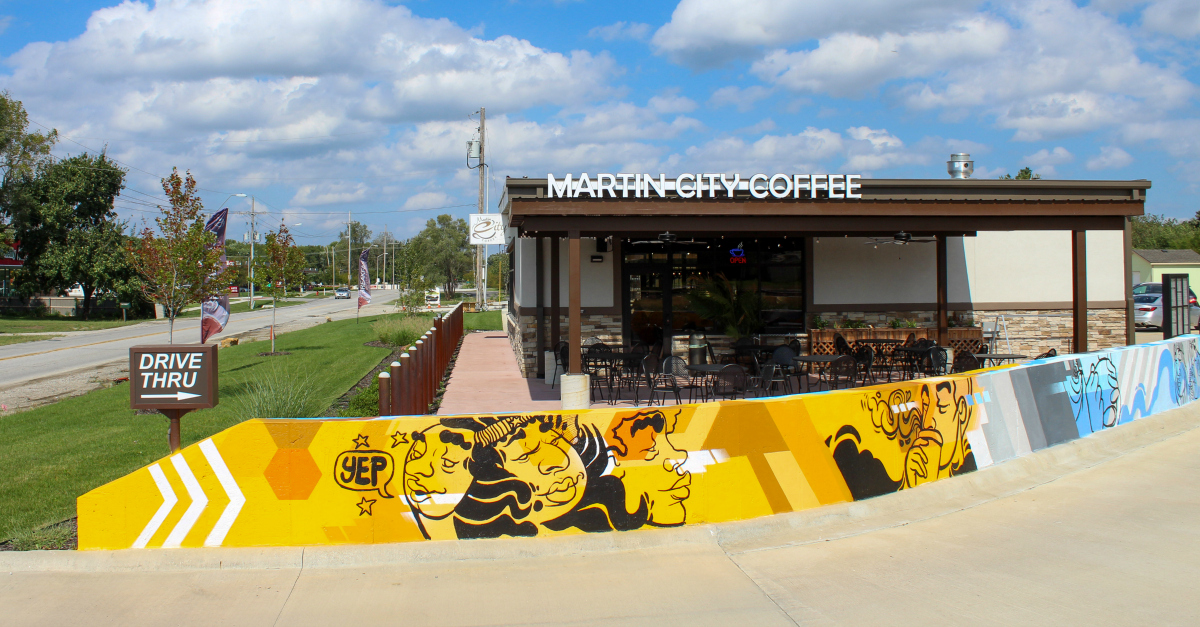 mural martin city coffee