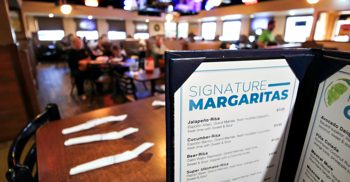 Indulge in a Margarita’s South signature drink.