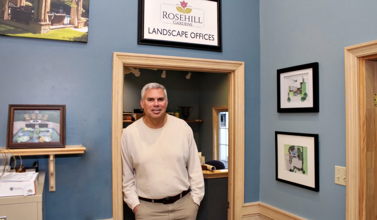 Curtis Stroud, co-owner of Rosehill Gardens.