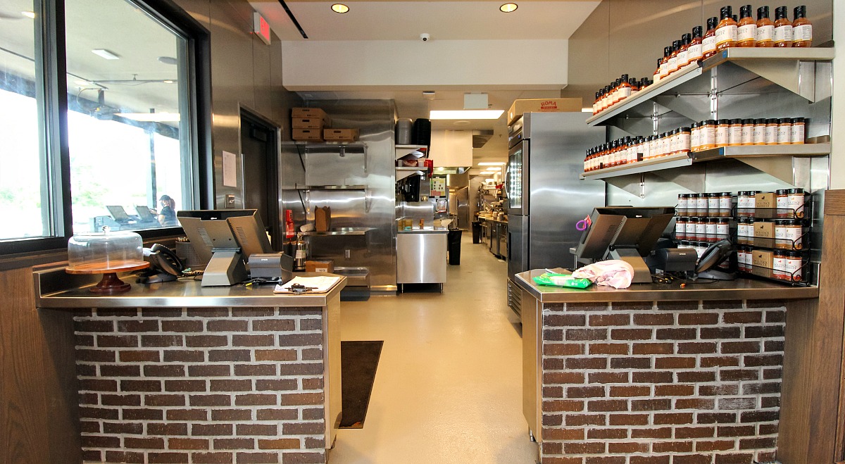 Carry out counter at Jack Stack Martin City.