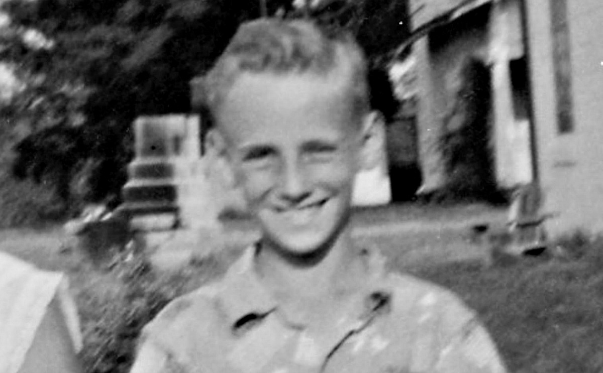 A young Phil Freeman in 1940s Martin City.