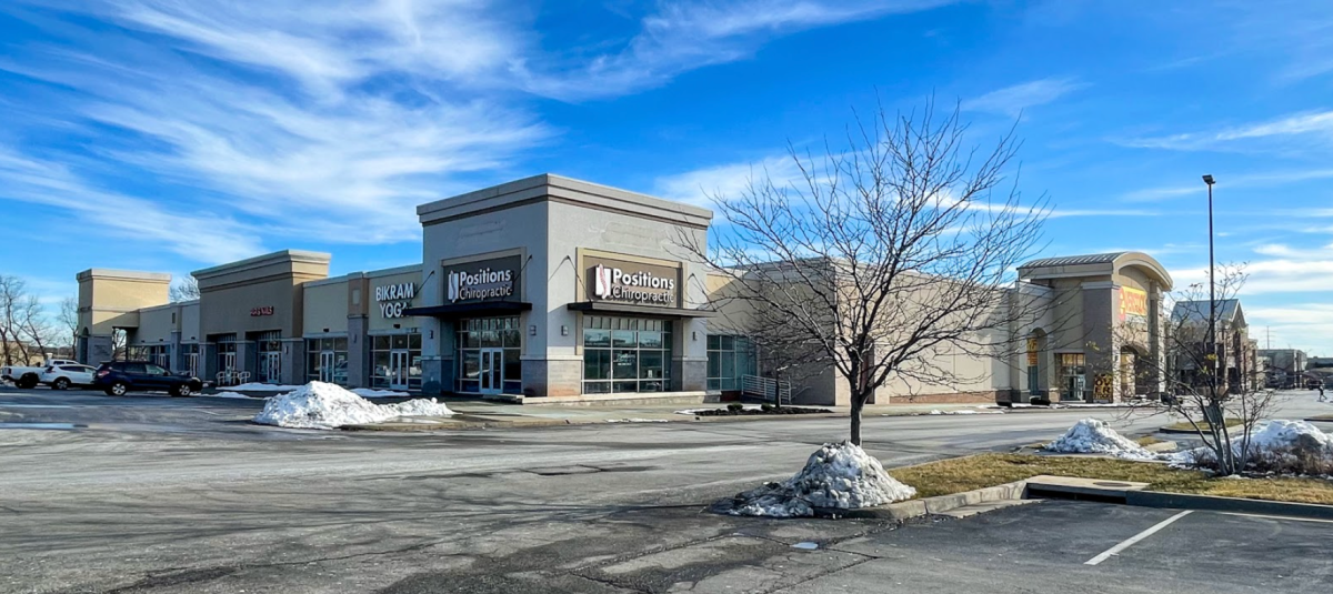 Positions Chiropractic is located in the State Line Point Shopping Center on Washington Street