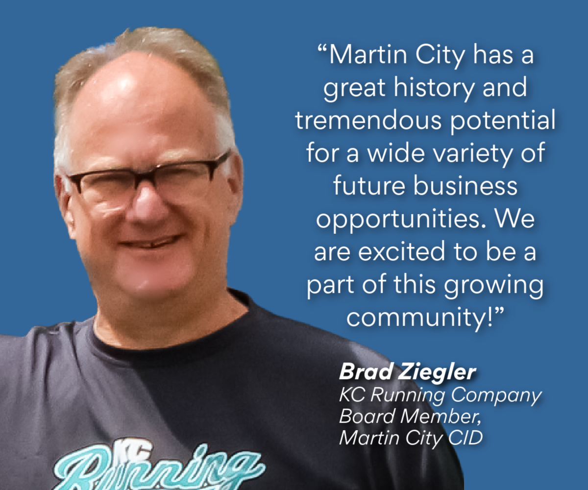 Brad Ziegler Martin City CID Board Member