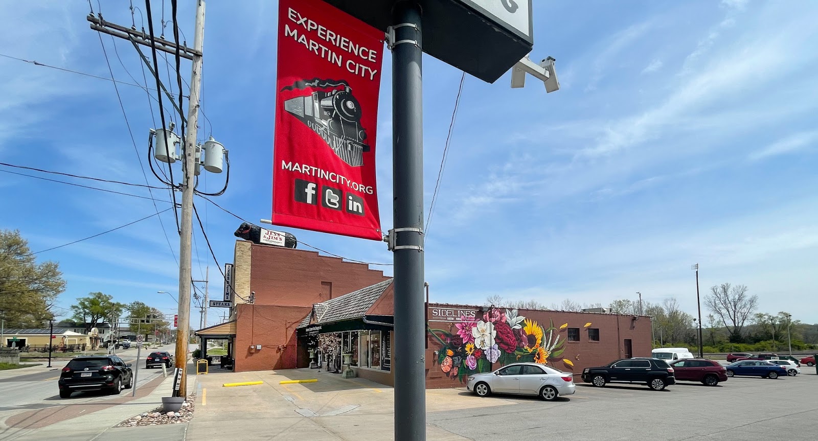 experience martin city banner sidelines floral shop